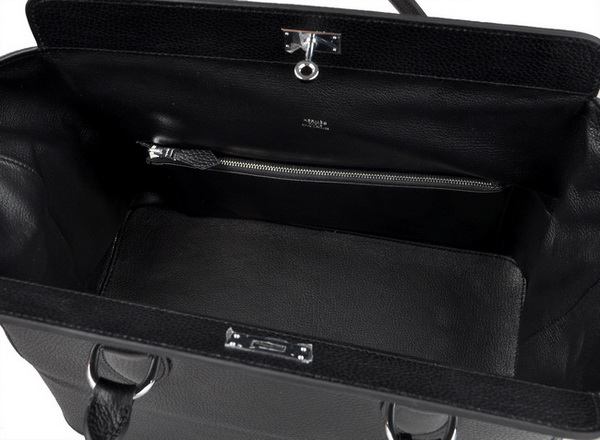 Best Hermes Toolbox 20 Shoulder Bag Black 6021 On Sale - Click Image to Close